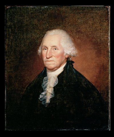 ジョージワシントン（1732-99）1795 作： Rembrandt Peale